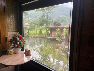 Bungalow aan het water — Sapa Bamboo Eco